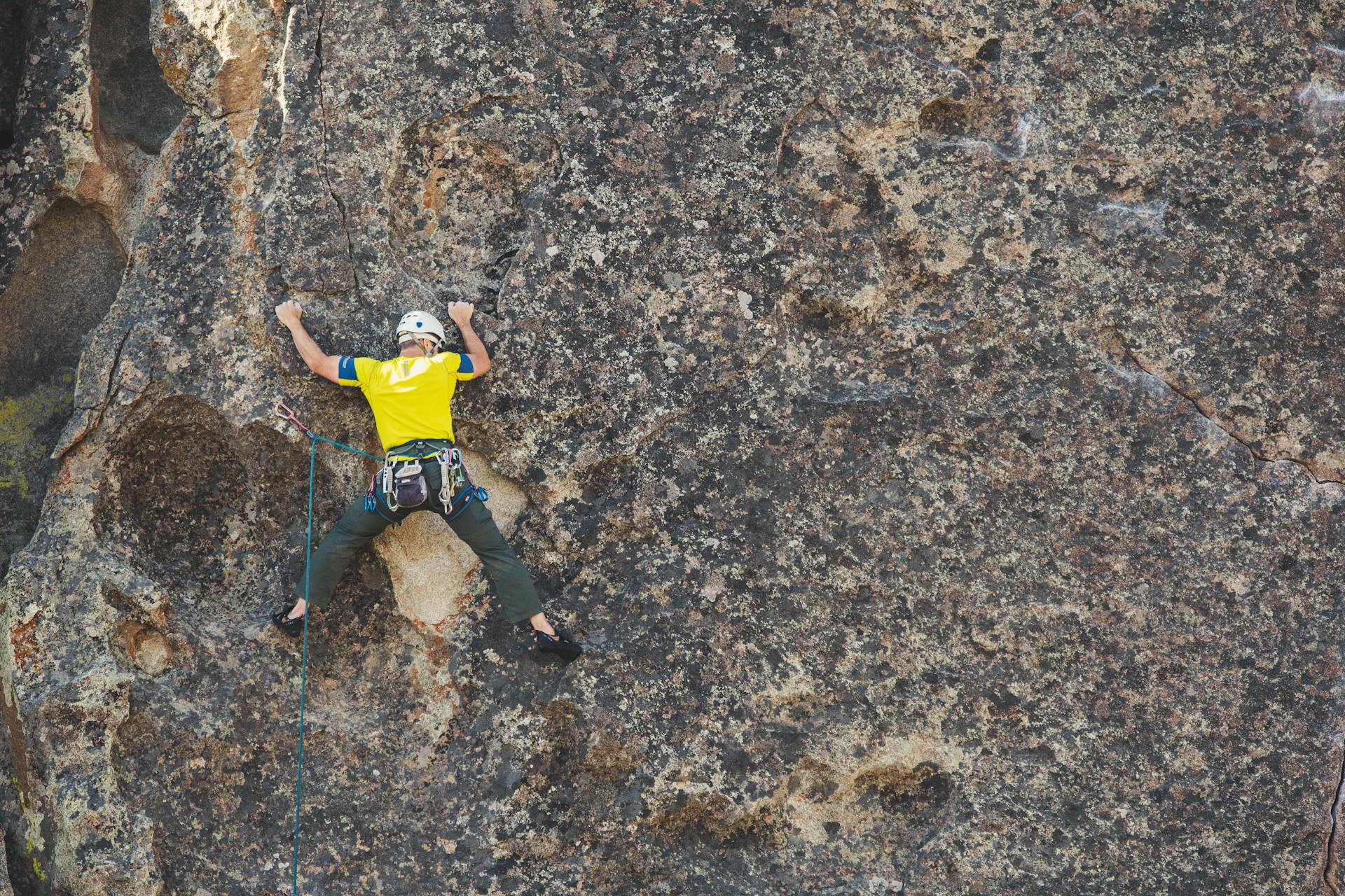 Intermediate Rock climbing