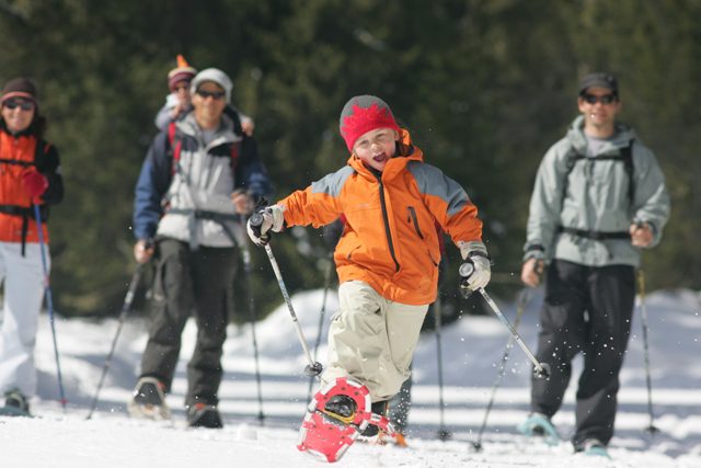 snowshoeing in colorado